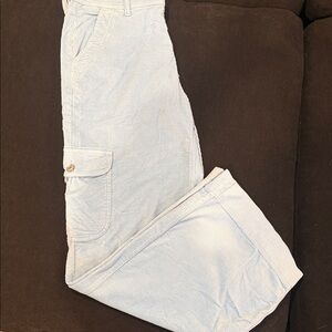 Light Blue Cargo Pants